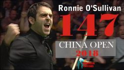 Ronnie O’Sullivan 147 Break | CHINA OPEN 2018 h